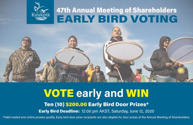 Early Bird Voting Information